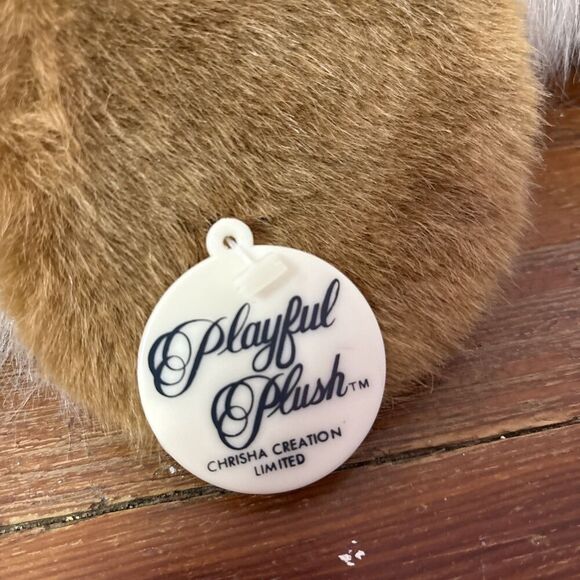 NWT Vintage Plush Stuffed SHAGGY SHEEP DOG Chrisha Creation - Picture 2 of 5